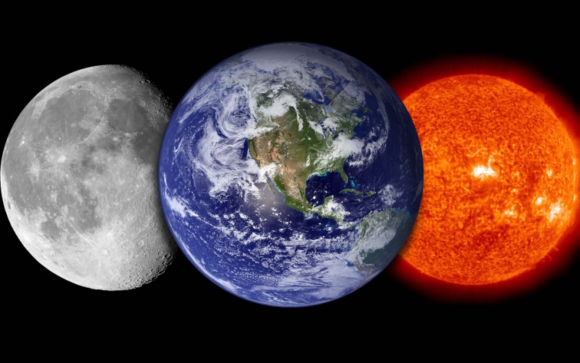 Resultado de imagen de earth moon